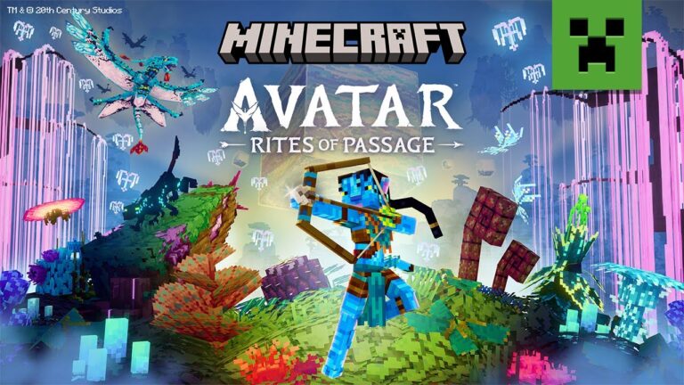 Plonge dans l’univers d’Avatar avec le DLC « Rites of Passage » de Minecraft !